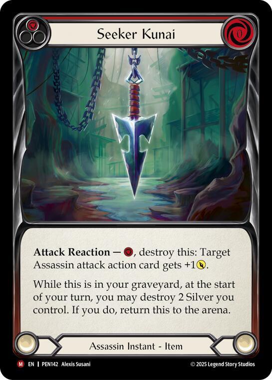 Seeker Kunai (Red) card image