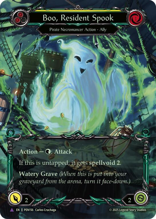Boo, Resident Spook (Yellow) (Marvel) card image