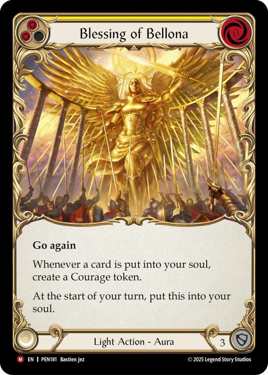 Blessing Of Bellona (Yellow) card image