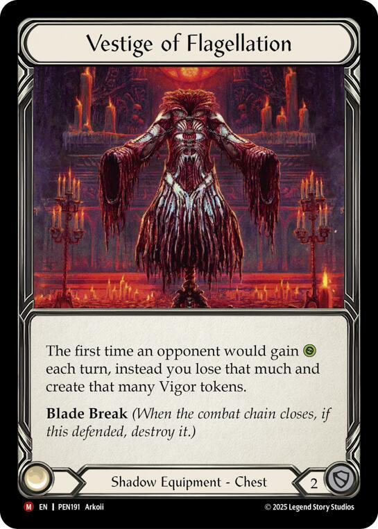 Vestige Of Flagellation card image
