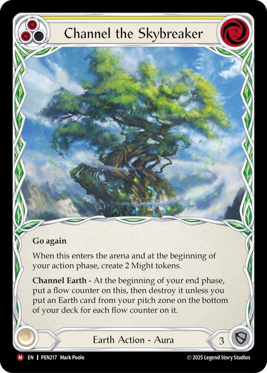 Channel The Skybreaker (Yellow) card image