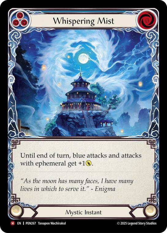 Whispering Mist (Blue) card image