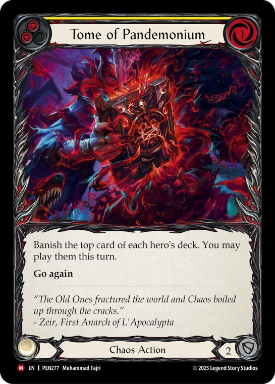 Tome Of Pandemonium (Yellow) card image