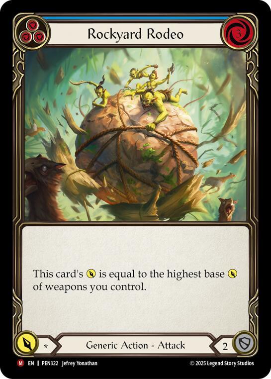 Rockyard Rodeo (Blue) card image