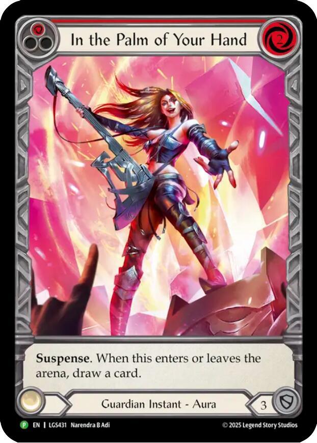In the Palm of Your Hand - LGS431 card image