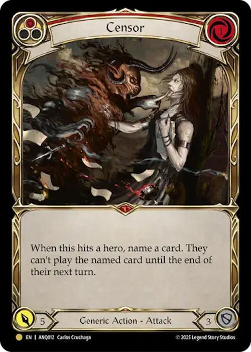 Censor (Red) (ANQ012) card image