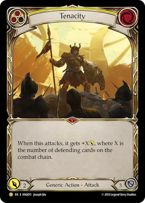 Tenacity (Yellow) (ANQ015) card image