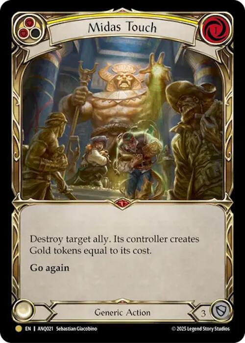 Midas Touch (Yellow) (ANQ021) card image