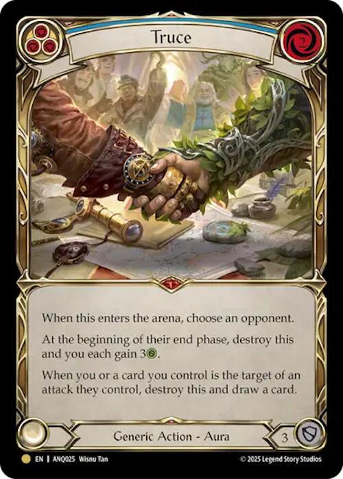 Truce (Blue) (ANQ025) card image