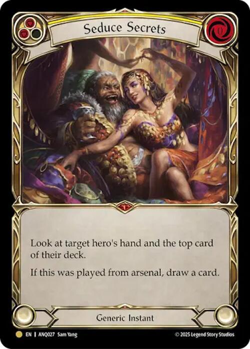 Seduce Secrets (Yellow) (ANQ027) card image