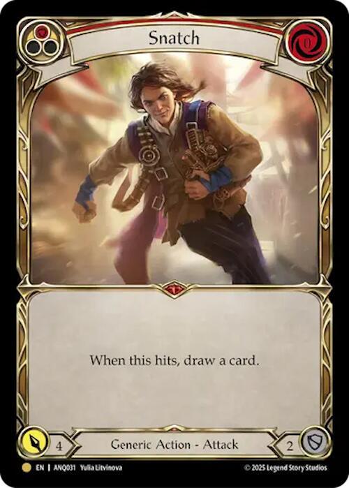 Snatch (Red) (ANQ031) card image