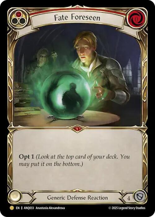 Fate Foreseen (Red) (ANQ033) card image