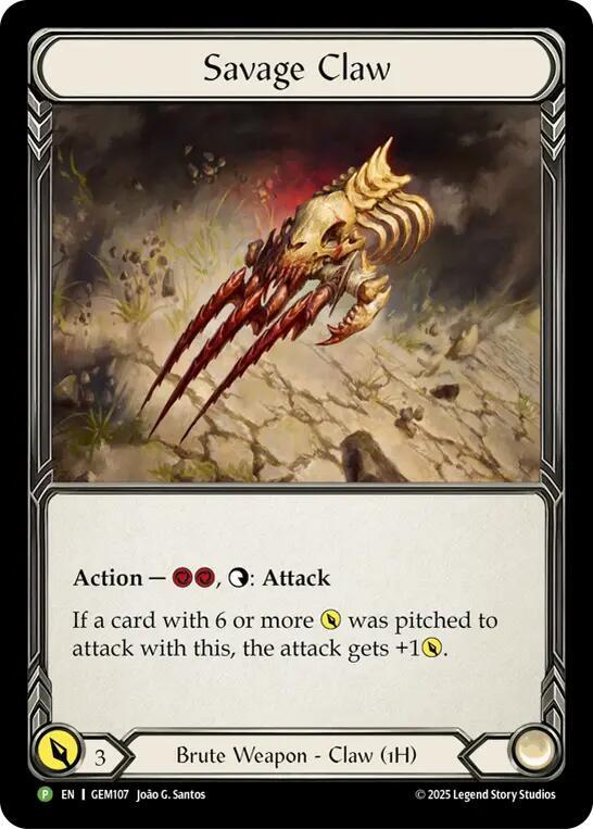 Savage Claw card image