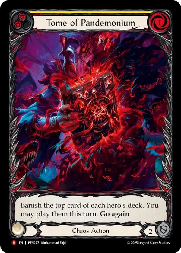 Tome Of Pandemonium (Yellow) (Extended Art) card image