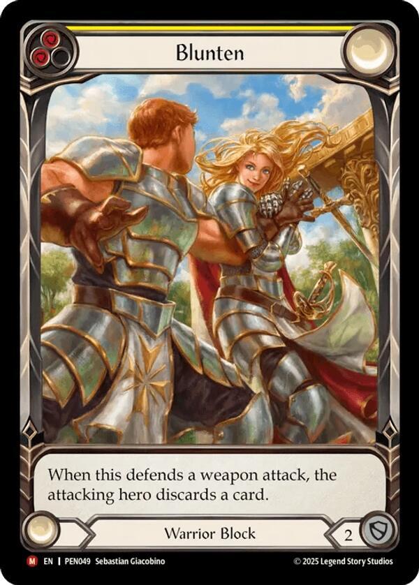 Blunten (Yellow) (Extended Art) card image