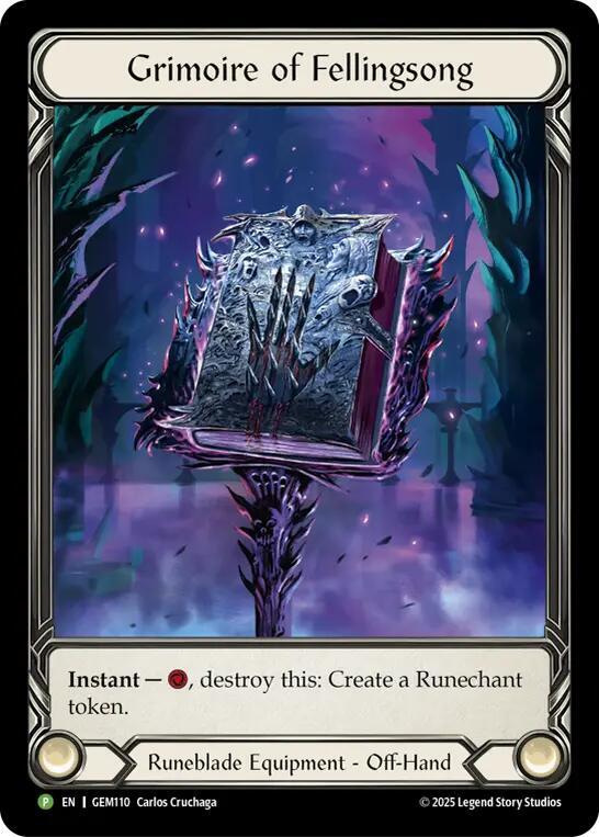 Grimoire of Fellingsong card image