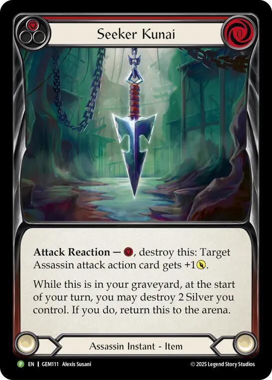 Seeker Kunai (Red) card image
