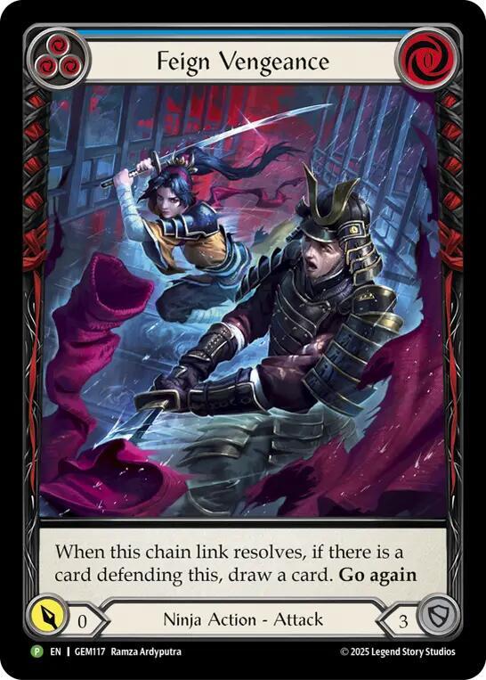 Feign Vengeance (Blue) card image