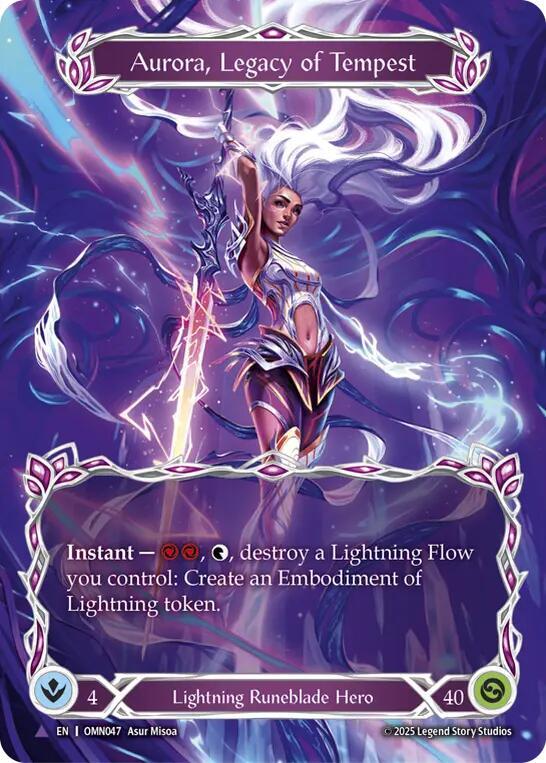 Aurora, Legacy of Tempest (Marvel) card image