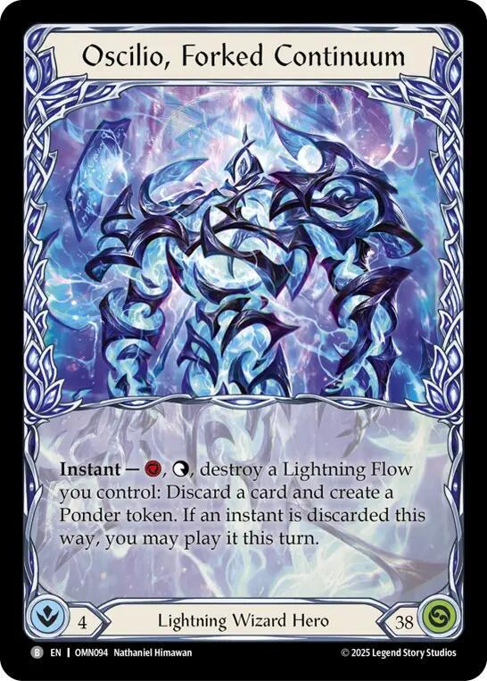 Oscilio, Forked Continuum card image