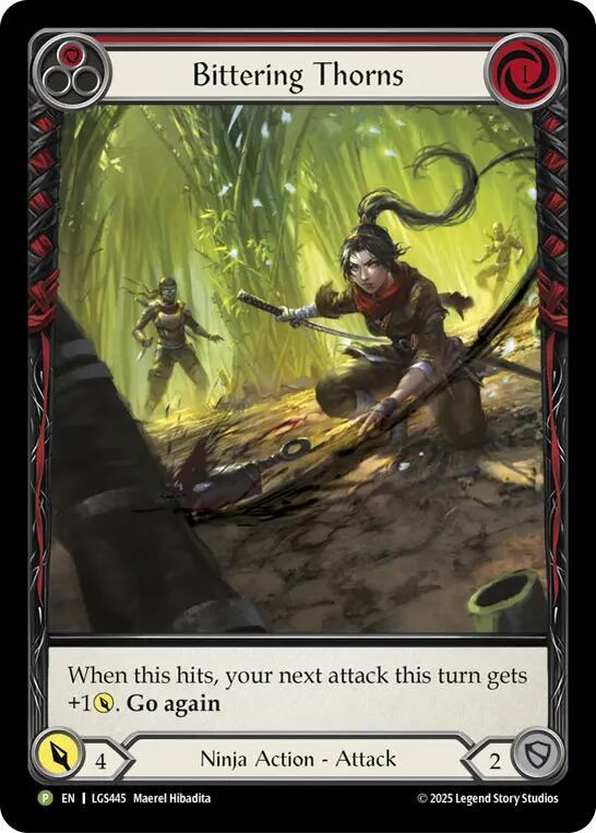 Bittering Thorns (Red) (Extended Art) card image