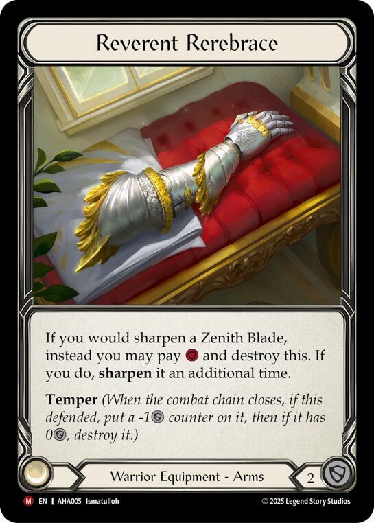 Reverent Rerebrace card image