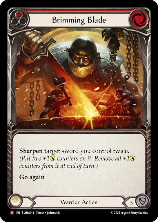 Brimming Blade (Red) card image