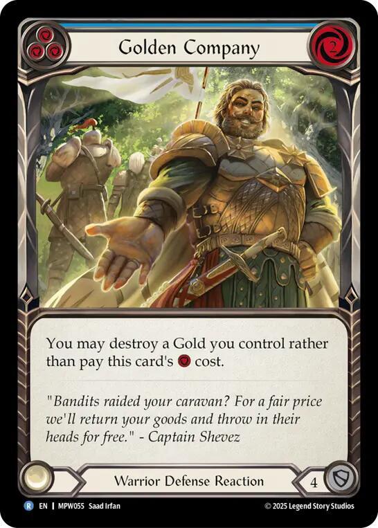 Golden Company (Blue) card image