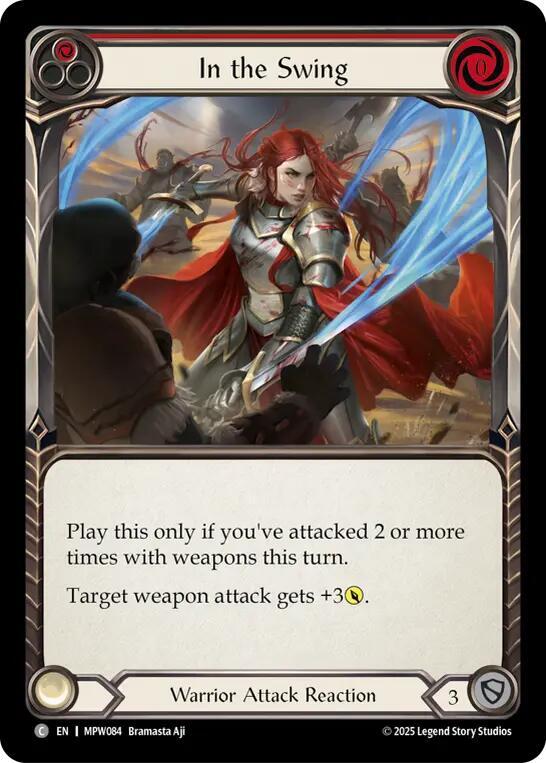 In the Swing card image
