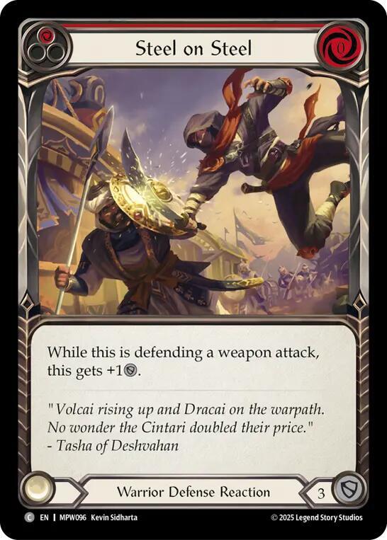 Steel on Steel (Red) card image