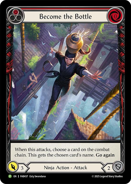 Become The Bottle (Red) - FAB437 card image
