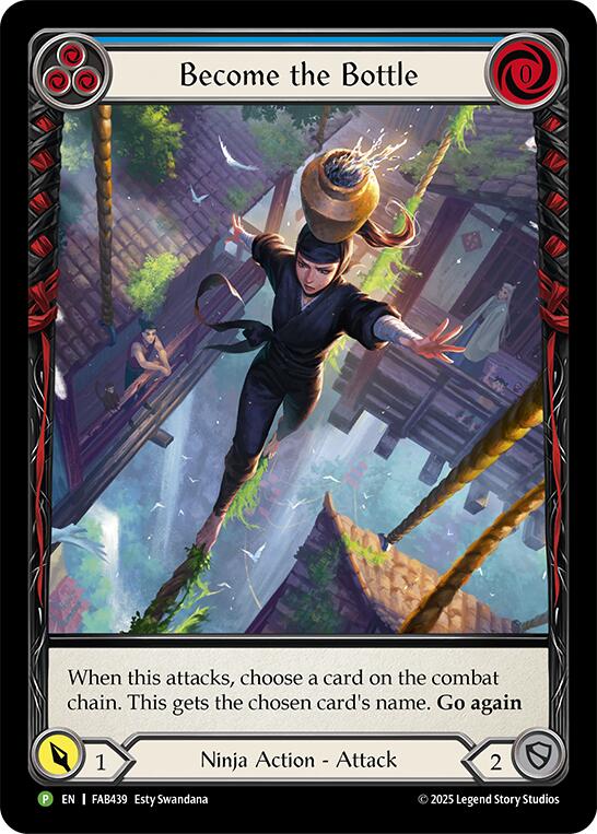 Become The Bottle (Blue) - FAB439 card image