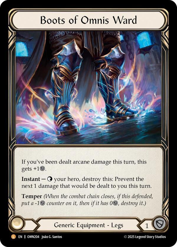 Boots of Omnis Ward card image
