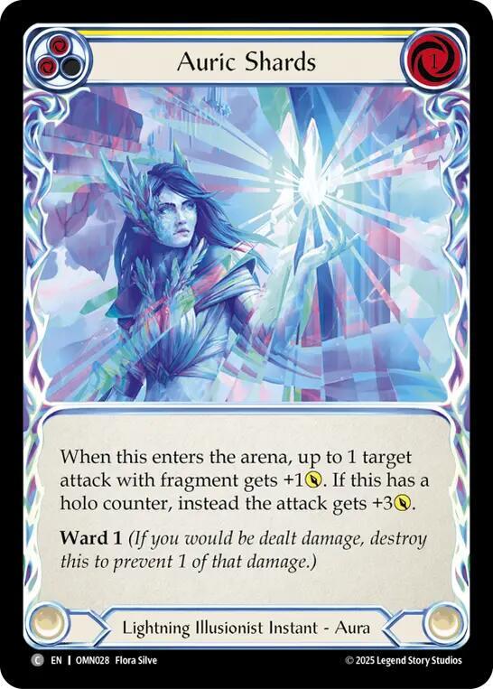 Auric Shards (Yellow) card image