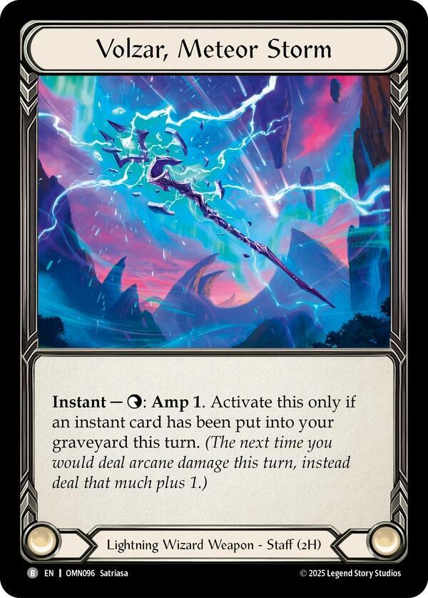 Volzar, Meteor Storm card image