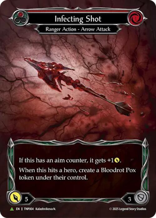 Infecting Shot (Red) (Marvel) - TNP004 card image