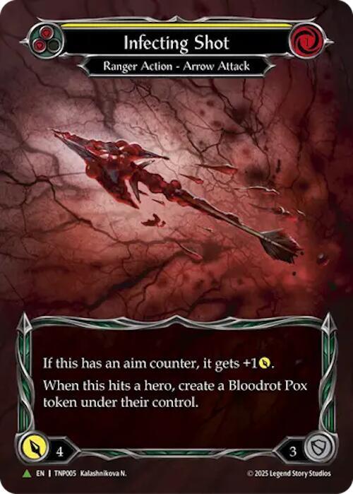 Infecting Shot (Yellow) (Marvel) - TNP005 card image