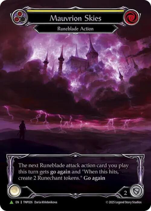 Mauvrion Skies (Yellow) (Marvel) - TNP026 card image