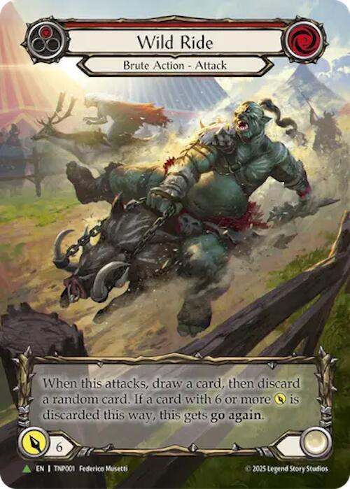 Wild Ride (Red) (Marvel) - TNP001 card image
