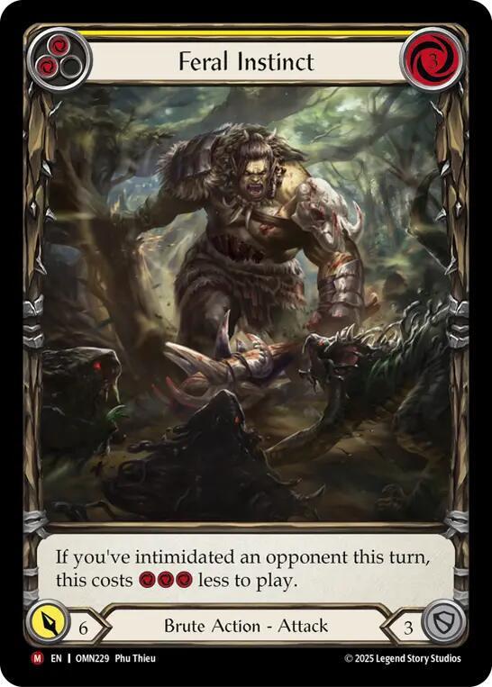 Feral Instinct (Extended Art) card image