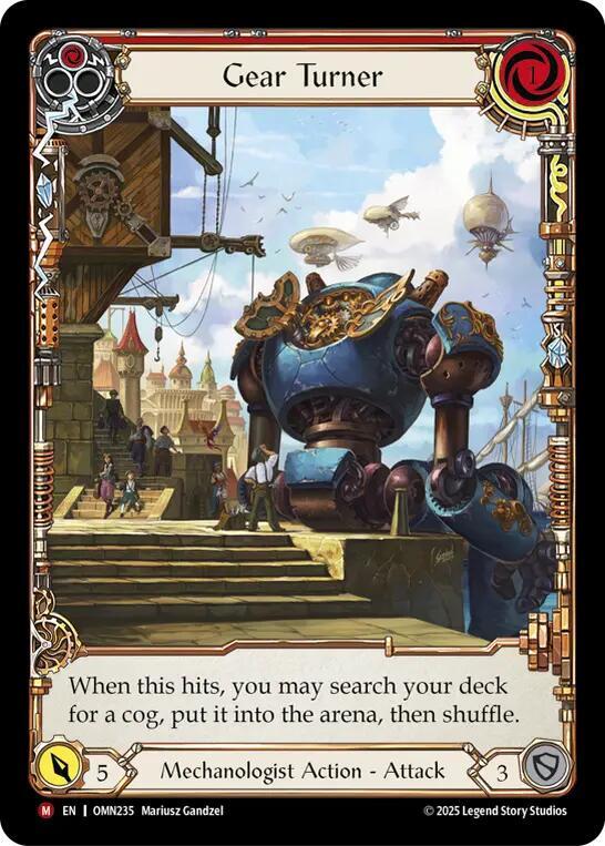 Gear Turner (Extended Art) card image