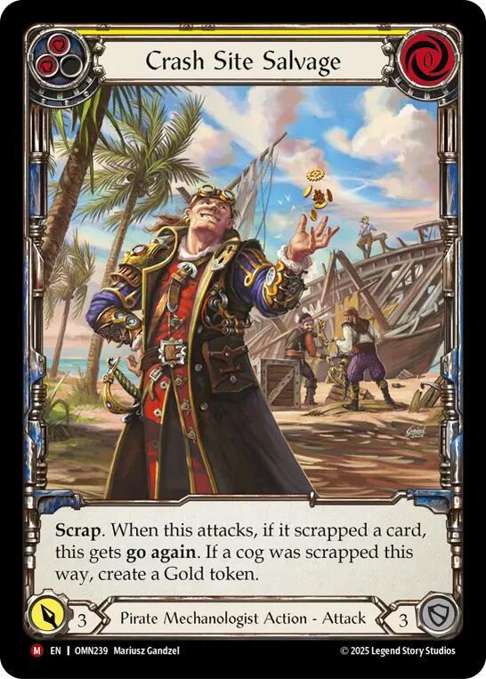 Crash Site Salvage (Extended Art) card image