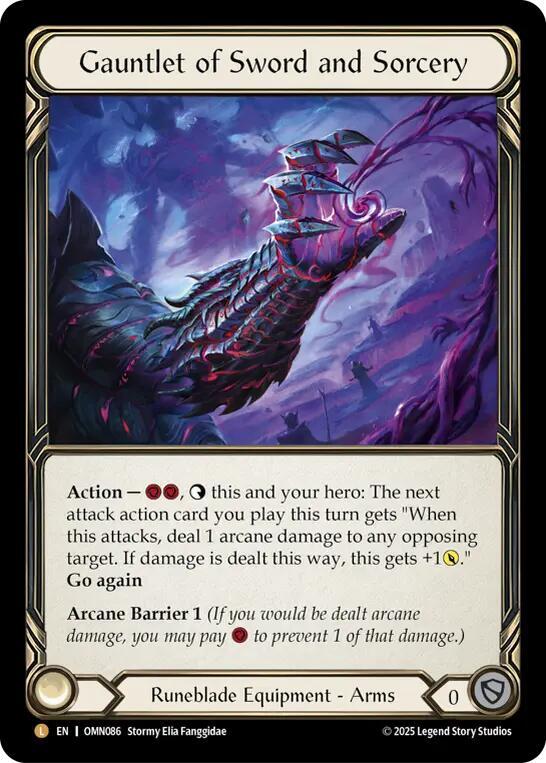 Gauntlet of Sword and Sorcery card image