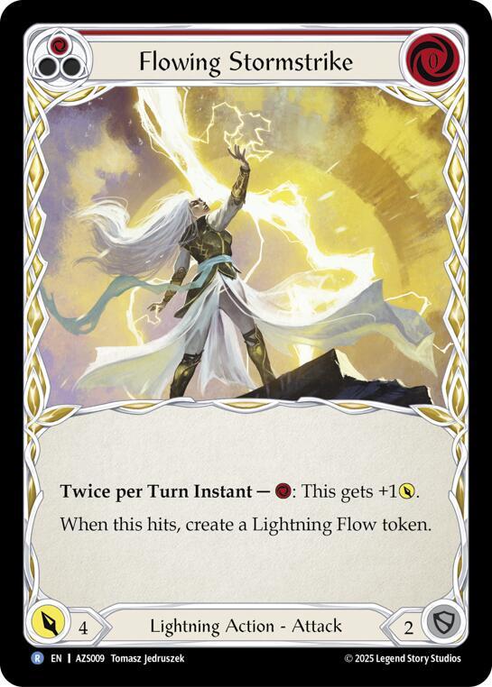 Flowing Stormstrike (Red) card image