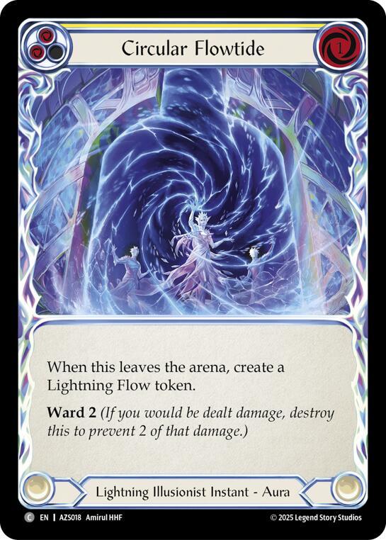 Circular Flowtide (Yellow) card image