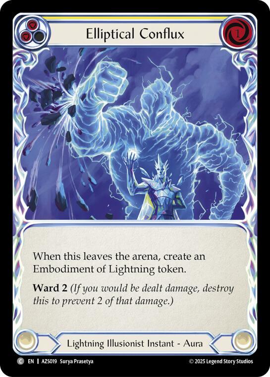 Elliptical Conflux (Yellow) card image