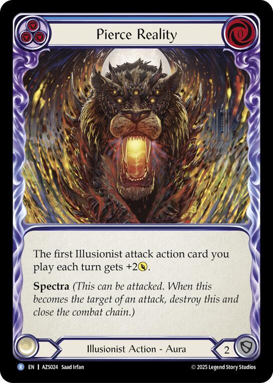 Pierce Reality (Blue) card image
