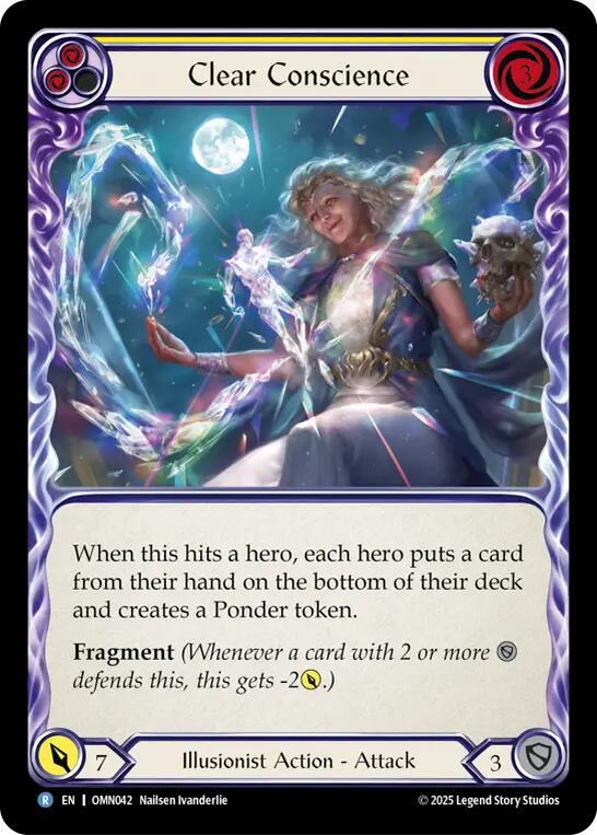 Clear Conscience (Yellow) card image