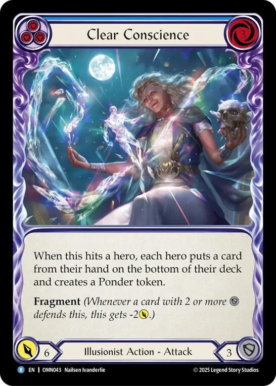 Clear Conscience (Blue) card image
