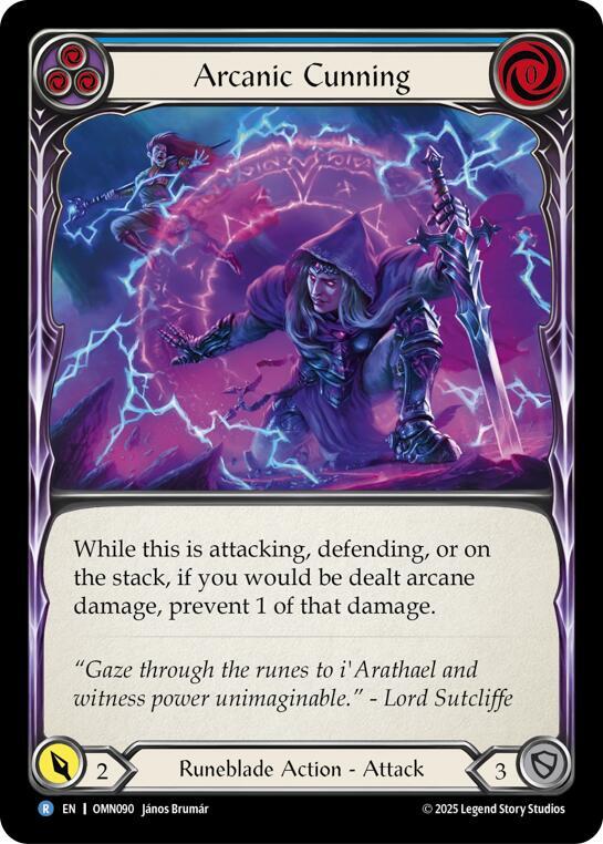 Arcanic Cunning (Blue) card image